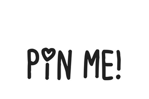 Black writing that says \"Pin Me!\"