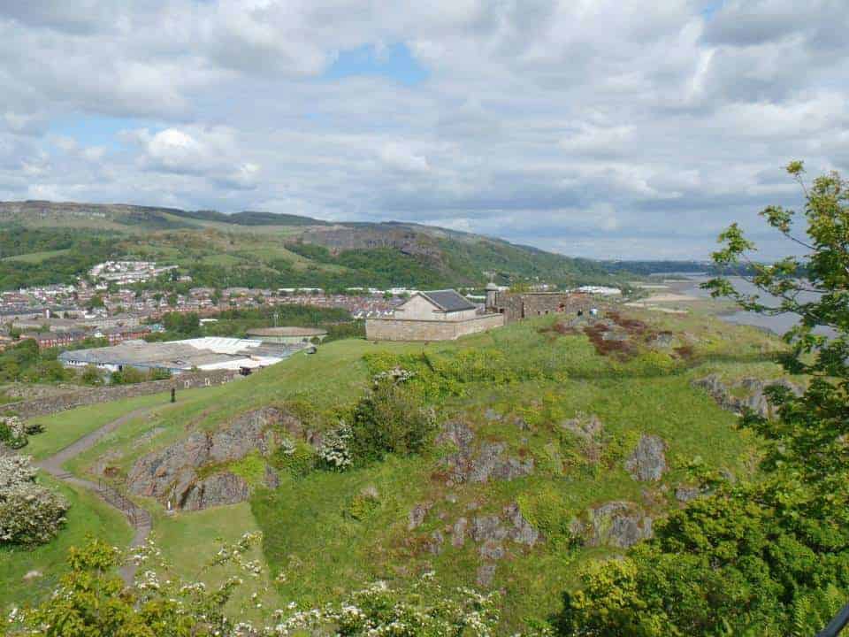 Dunbarton Castle - Scottish castles