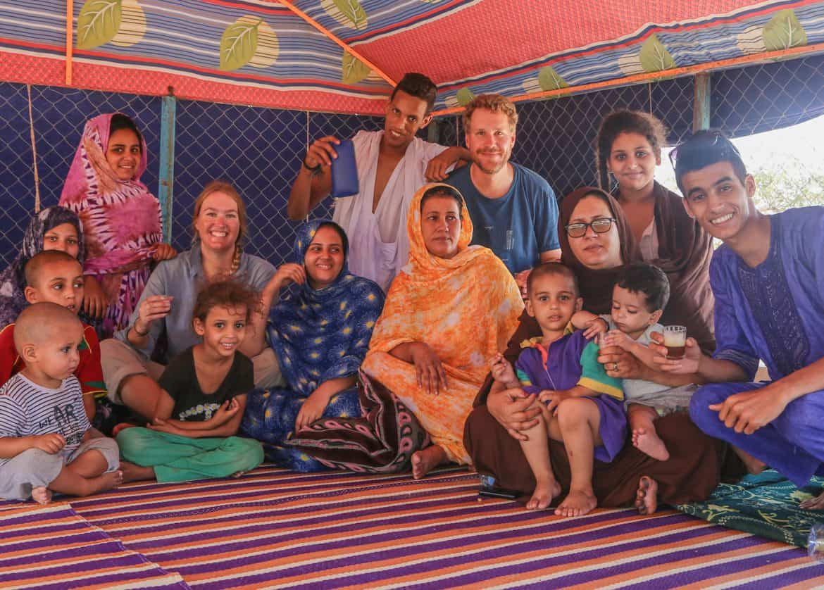 Celebrating one year on the road with a Mauritanian family | Two Drifters