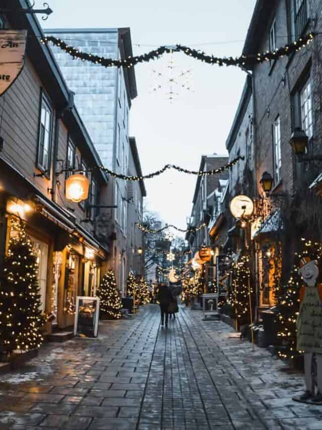 13 ROMANTIC THINGS TO DO FOR CHRISTMAS IN QUEBEC CITY STORY