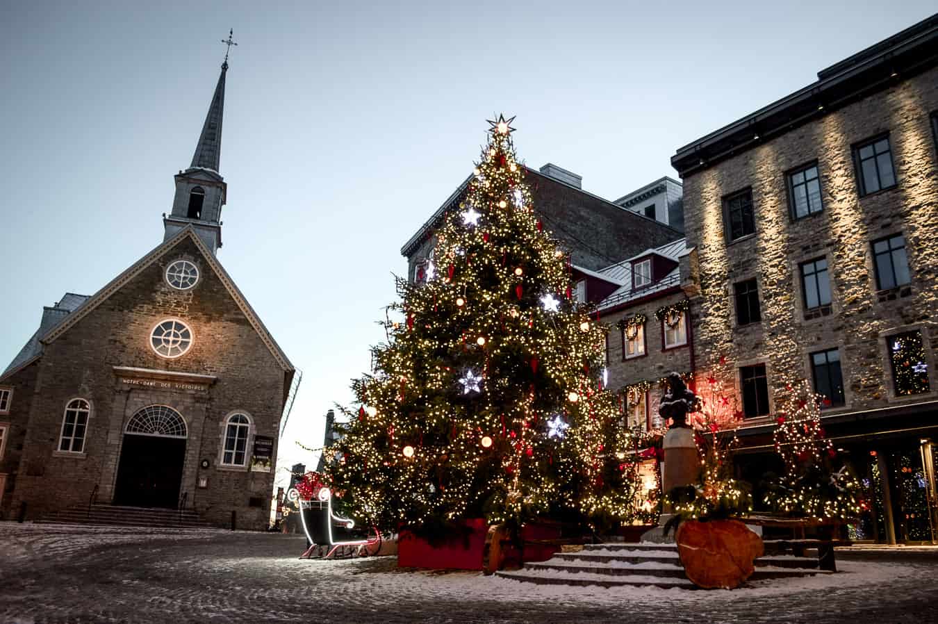 quebec city christmas tours