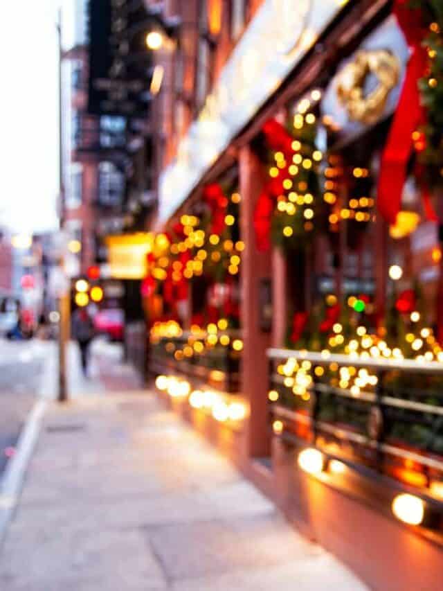 BEST PLACES TO CELEBRATE CHRISTMAS IN NEW ENGLAND STORY